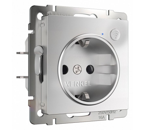 Розетка Wi-Fi Werkel серебряный W1171606 4690389176074