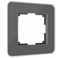 Рамка из стекла на 1 пост Werkel Elite графит 4690389180675 W0012440