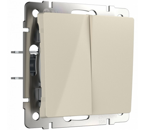Перекрестный переключатель двухклавишный Werkel 4690389182150 W1123003 a058434 Перекрестный переключатель двухклавишный Werkel 4690389182150 W1123003 a058434
