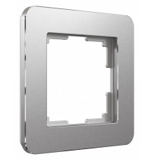 Рамка на 1 пост Werkel Platinum алюминий 4690389184413 W0012606