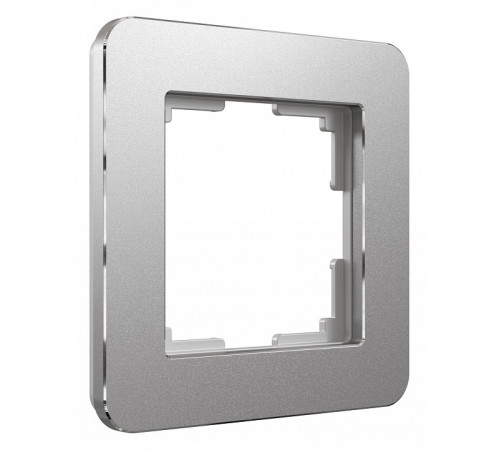 Рамка на 1 пост Werkel Platinum алюминий 4690389184413 W0012606