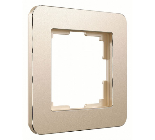 Рамка на 1 пост Werkel Platinum шампань 4690389184437 W0012611