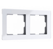 Рамка на 2 поста Werkel Acrylic белый 4690389184840 W0022701