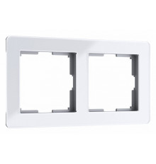 Рамка на 2 поста Werkel Acrylic белый 4690389184840 W0022701