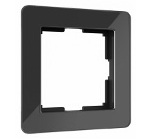 Рамка на 1 пост Werkel Acrylic черный 4690389184826 W0012708