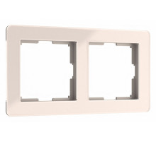 Рамка на 2 поста Werkel Acrylic айвори 4690389186288 W0022743