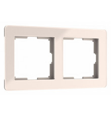 Рамка на 2 поста Werkel Acrylic айвори 4690389186288 W0022743
