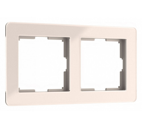 Рамка на 2 поста Werkel Acrylic айвори 4690389186288 W0022743