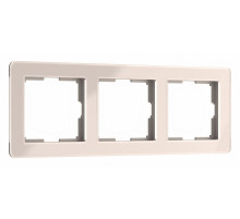 Рамка на 3 поста Werkel Acrylic айвори 4690389186295 W0032743
