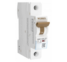 Автоматический выключатель 1P 40 A C 4,5 кА Werkel W901P404 4690389192692 a062491