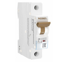 Автоматический выключатель 1P 10 A C 6 кА Werkel W901P106 4690389192548 a062534