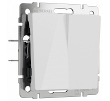 Выключатель двухклавишный Werkel 4690389197277 W1120041 a064002