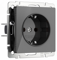 Розетка с заземлением и шторками Werkel 4690389197512 W1171144 a064091