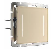 Умный сенсорный выключатель двухклавишный Werkel 4690389197970 W4523011 a064146