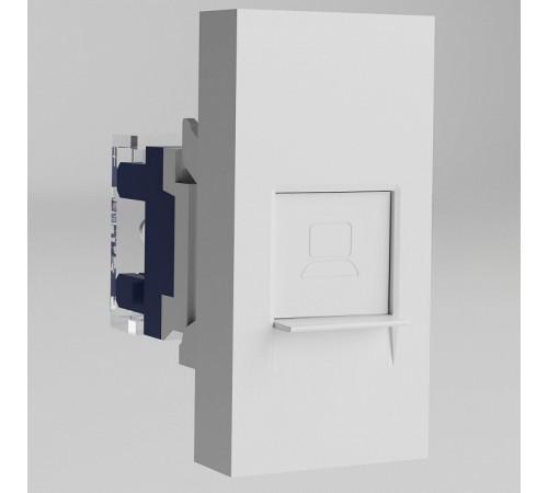 Розетка Werkel модульная Slot Ethernet RJ-45 4690389211751 W1281101 a069369 Розетка Werkel модульная Slot Ethernet RJ-45 4690389211751 W1281101 a069369