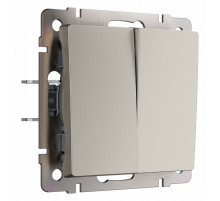 Выключатель двухклавишный Werkel W1220004 4690389211904 a069452