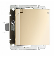 Розетка с защитной крышкой Werkel 4690389212871 W1171211 a069581