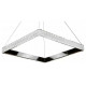 Подвесной светодиодный светильник iLedex Crystal ice MD7212-44B CR