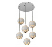 Подвесная светодиодная люстра iLedex Mob P1009-6 WH