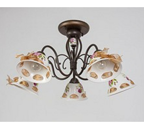 Потолочная люстра Abrasax Emilia MDK9424/5B Coffee Потолочная люстра Abrasax Emilia MDK9424/5B Coffee