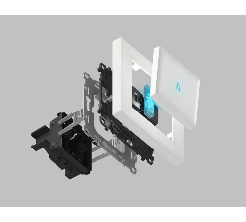 Механизм 2-кл выключателя Ambrella Volt Quant VM115 Механизм 2-кл выключателя Ambrella Volt Quant VM115