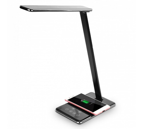 Настольная лампа с беспроводной зарядкой и USB портом Ambrella Light Desk DE582 Настольная лампа с беспроводной зарядкой и USB портом Ambrella Light Desk DE582