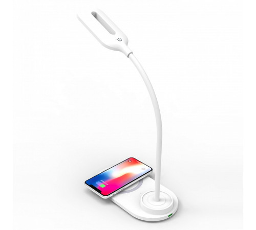 Настольная лампа с беспроводной зарядкой Ambrella Light Desk DE588 Настольная лампа с беспроводной зарядкой Ambrella Light Desk DE588