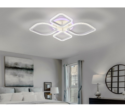 Потолочная светодиодная люстра Ambrella Light Acrylica Original FA5147 Потолочная светодиодная люстра Ambrella Light Acrylica Original FA5147