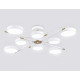 Люстра на штанге Ambrella Light Linetech Comfort FL516338