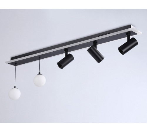 Потолочная люстра Ambrella Light Comfort LineTech FL66202 Потолочная люстра Ambrella Light Comfort LineTech FL66202