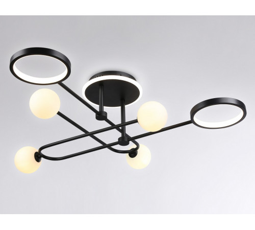 Потолочная люстра Ambrella Light Comfort LineTech FL66232 Потолочная люстра Ambrella Light Comfort LineTech FL66232