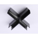Коннектор Х-образный для шинопровода Ambrella Light Magnetic Track System GL3376