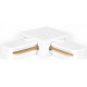 Коннектор угловой однофазный Ambrella Light Track System GL7070