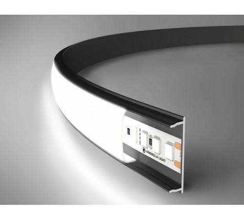 Алюминиевый накладной профиль Ambrella Light Alum Profile GP1600BK Алюминиевый накладной профиль Ambrella Light Alum Profile GP1600BK