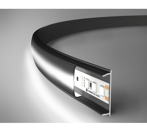 Алюминиевый накладной профиль Ambrella Light Alum Profile GP1600BK Алюминиевый накладной профиль Ambrella Light Alum Profile GP1600BK