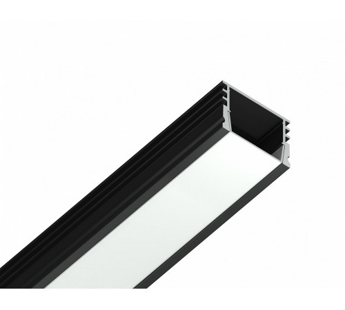 Алюминиевый накладной профиль Ambrella Light Alum Profile GP1750BK Алюминиевый накладной профиль Ambrella Light Alum Profile GP1750BK
