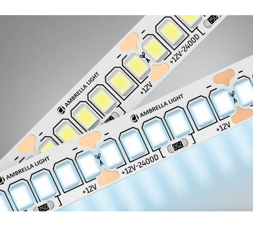 Светодиодная лента Ambrella Light LED Strip 12В 2835 19,2Вт/м 6500K 5м IP20 GS1503