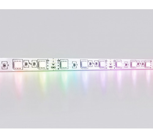 Светодиодная лента Ambrella Light LED Strip 12В 5050 14,4Вт/м RGB 5м IP20 GS2202