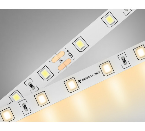 Светодиодная лента Ambrella Light LED Strip 24В 2835 6Вт/м 3000K 5м IP20 GS3001