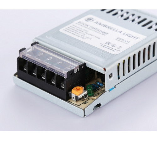 Блок питания Ambrella Light LED Driver 12V 24Вт AC90-260 2A IP20 GS9501 Блок питания Ambrella Light LED Driver 12V 24Вт AC90-260 2A IP20 GS9501