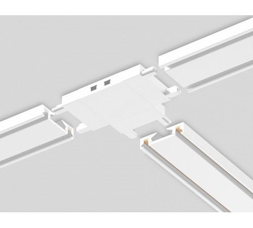 Коннектор T-образный для шинопровода Ambrella Light Magnetic Ultra Slim Track System GV1118 Коннектор T-образный для шинопровода Ambrella Light Magnetic Ultra Slim Track System GV1118