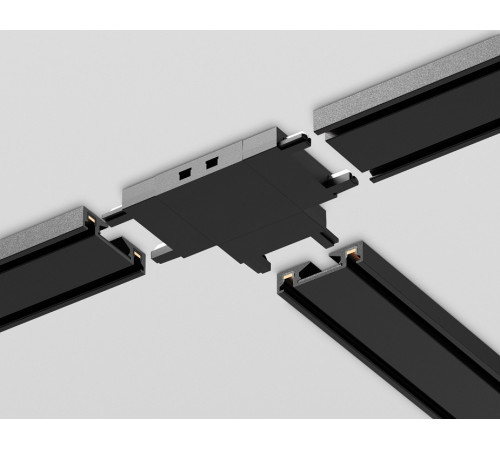 Коннектор T-образный для шинопровода Ambrella Light Magnetic Ultra Slim Track System GV1122