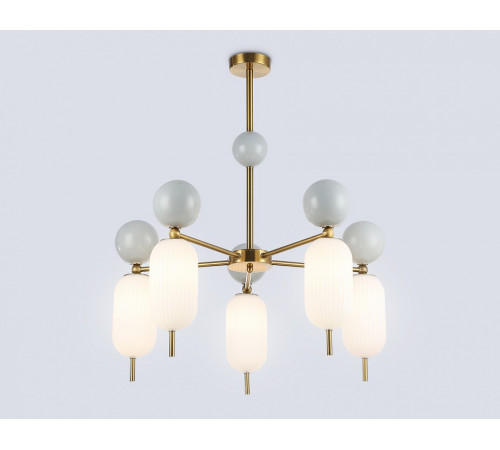 Люстра на штанге Ambrella Light High Light Ceramo Modern LH53104 Люстра на штанге Ambrella Light High Light Ceramo Modern LH53104