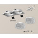 Встраиваемый светильник Ambrella Light Techno XC7635020 (C7635, N7191)
