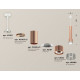 Подвесной светильник Ambrella Light Techno Spot XP8122005 (A2301, A2063x2, C6326x3, A2101, C8122, N8480)