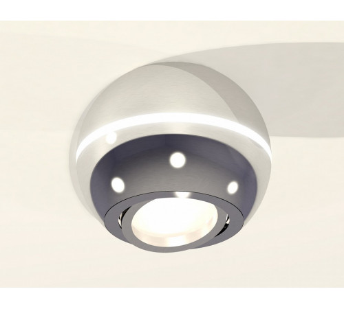 Накладной поворотный светильник с дополнительной подсветкой Ambrella Light Techno XS1104011 (C1104, N7003) Накладной поворотный светильник с дополнительной подсветкой Ambrella Light Techno XS1104011 (C1104, N7003)
