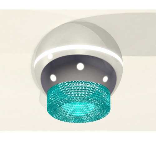 Накладной светильник с дополнительной подсветкой Ambrella Light Techno XS1104020 (C1104, N7194) Накладной светильник с дополнительной подсветкой Ambrella Light Techno XS1104020 (C1104, N7194)