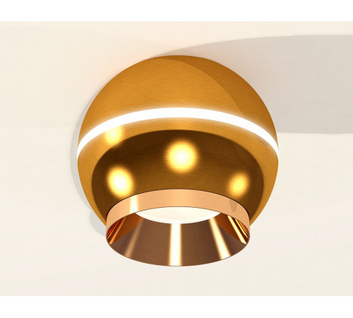 Накладной светильник с дополнительной подсветкой Ambrella Light Techno XS1105002 (C1105, N7034) Накладной светильник с дополнительной подсветкой Ambrella Light Techno XS1105002 (C1105, N7034)