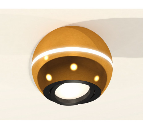 Накладной поворотный светильник с дополнительной подсветкой Ambrella Light Techno XS1105010 (C1105, N7002) Накладной поворотный светильник с дополнительной подсветкой Ambrella Light Techno XS1105010 (C1105, N7002)