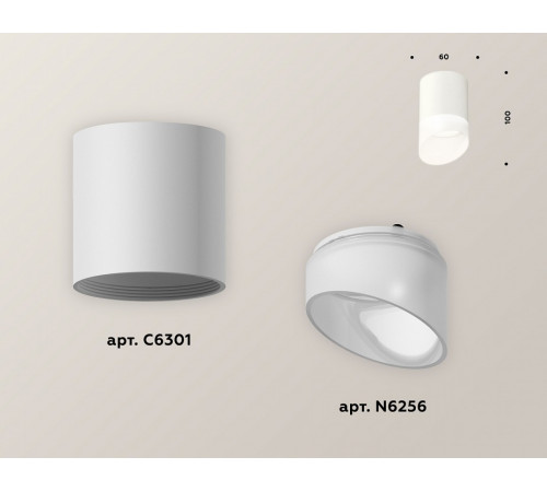 Накладной светильник Ambrella Light Techno XS6301066 (C6301, N6256)
